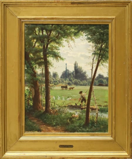 Giovan Battista Ferrari — Paesaggio campestre